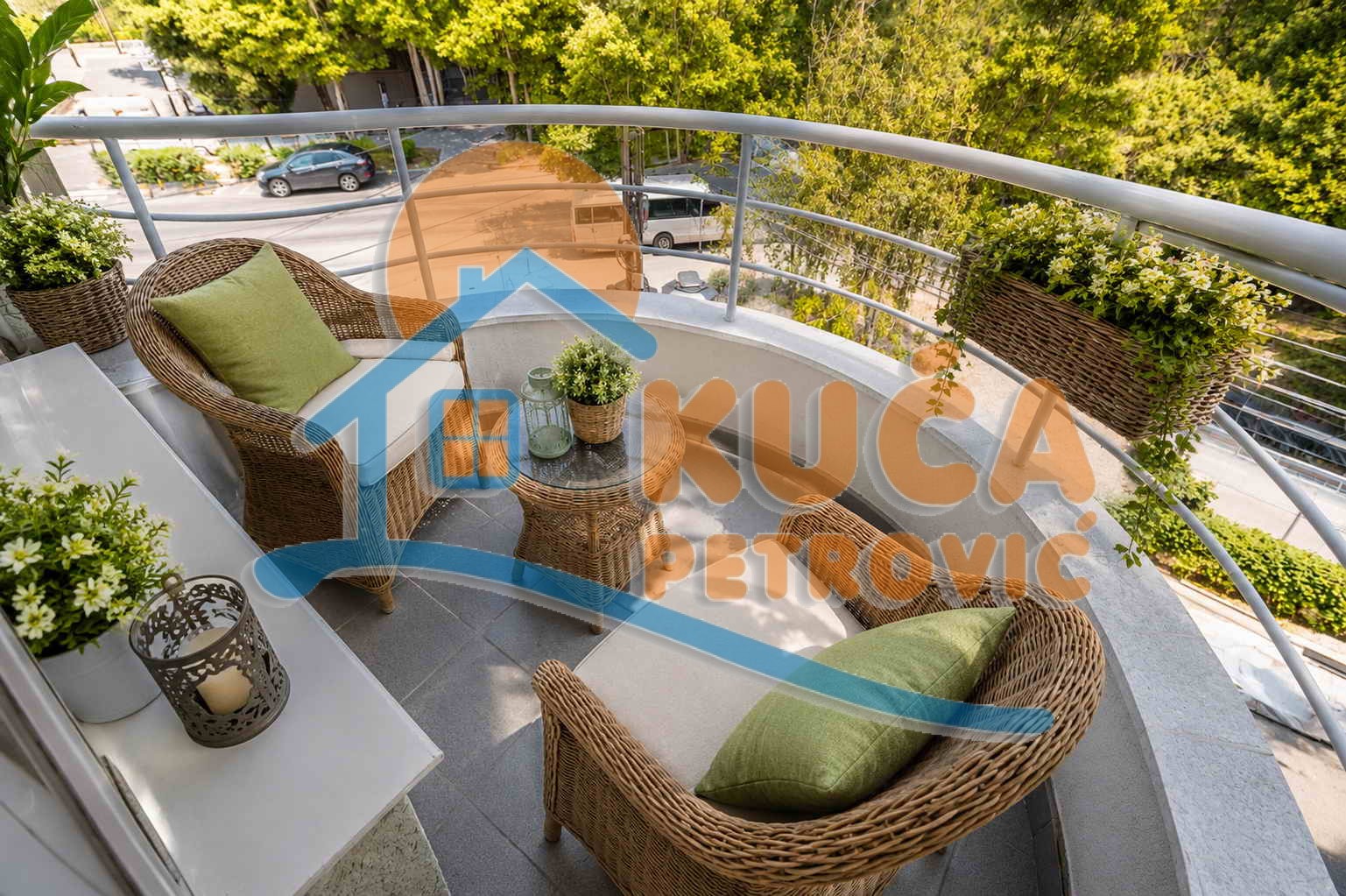 Trosoban stan Pravni fakultet 86m², 2 sprat — slika 15
