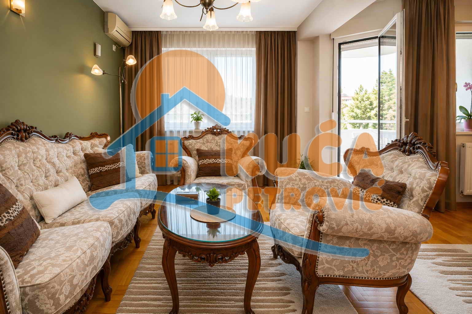 Trosoban stan Pravni fakultet 86m², 2 sprat — slika 2