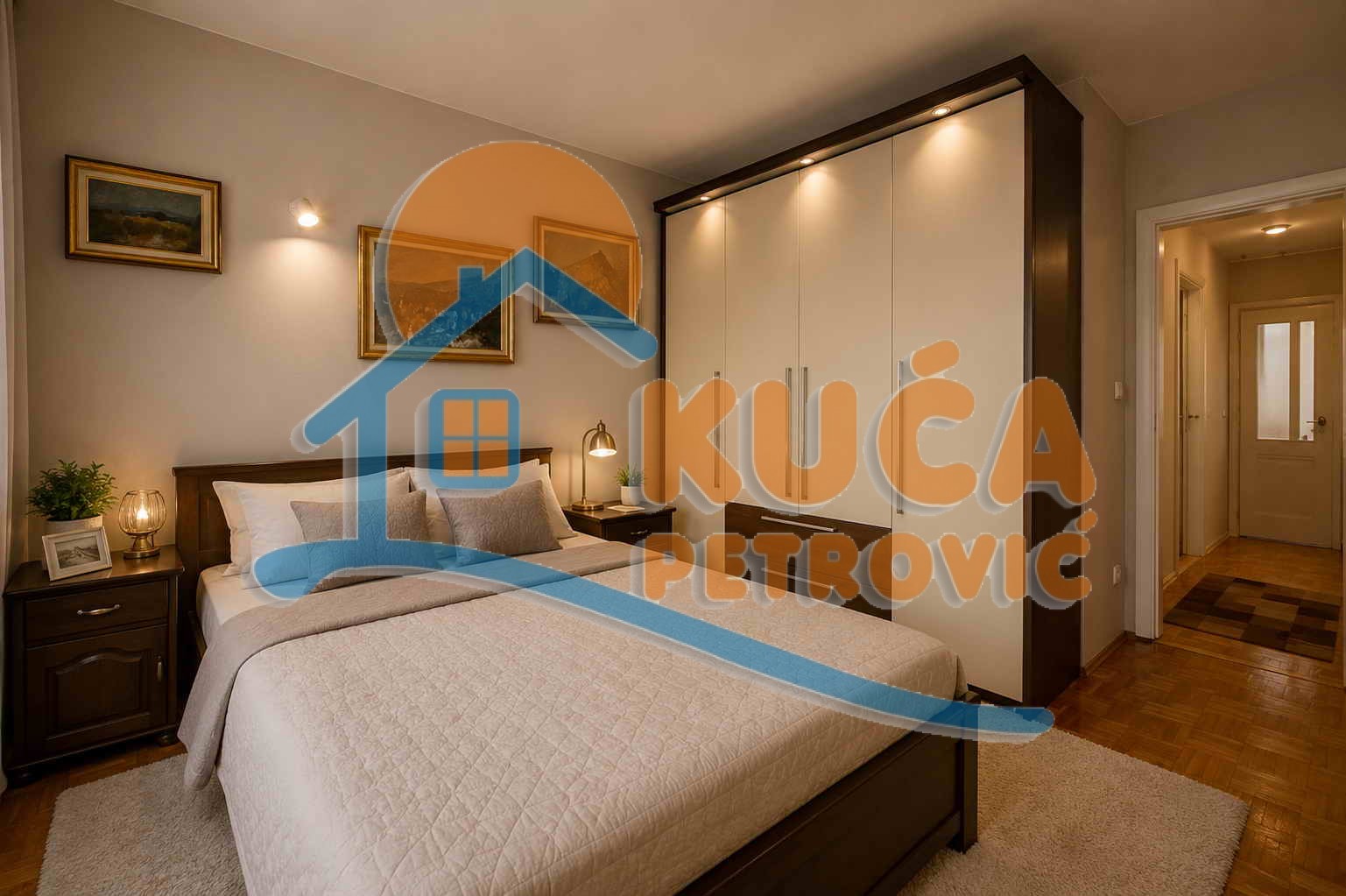 Trosoban stan Pravni fakultet 86m², 2 sprat — slika 14