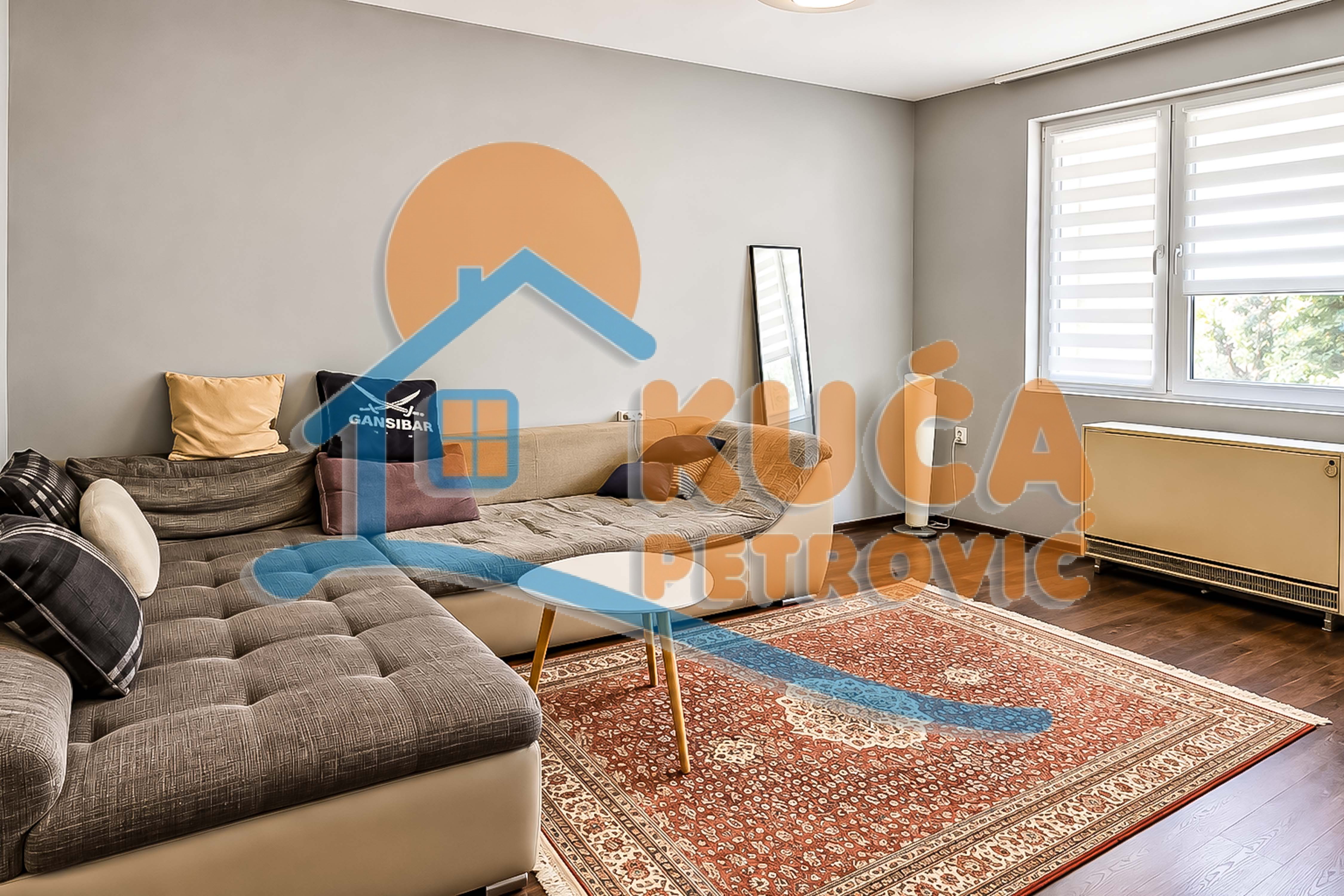 Dvosoban stan Park Svetog Save 49m², 0 sprat — slika 2