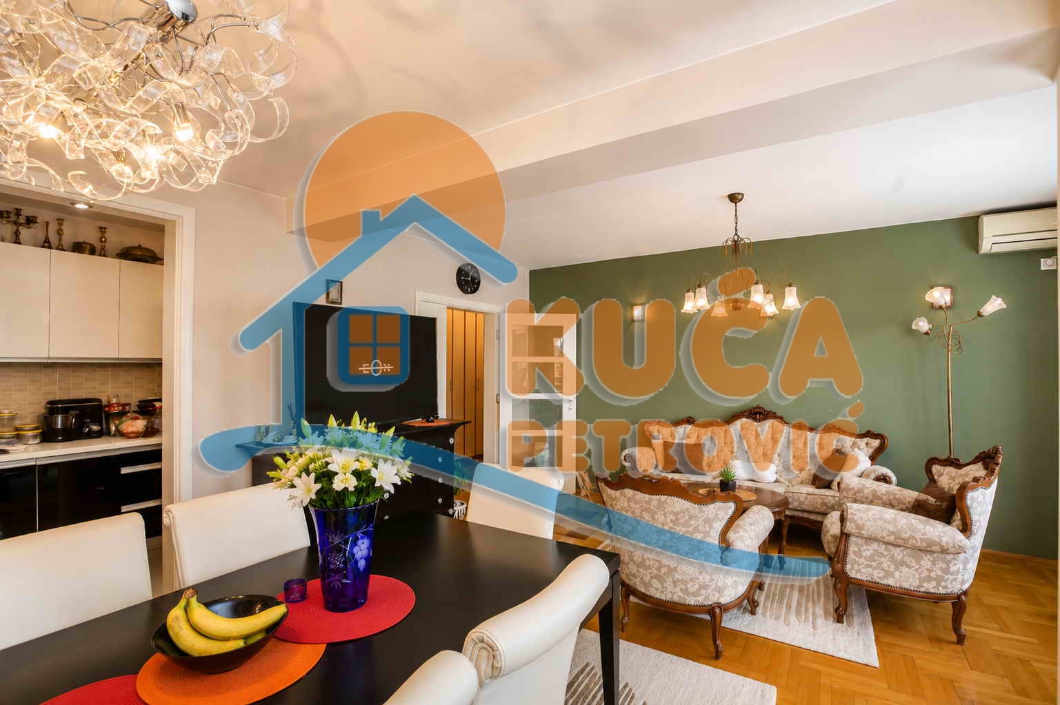 Trosoban stan Pravni fakultet 86m², 2 sprat — slika 4
