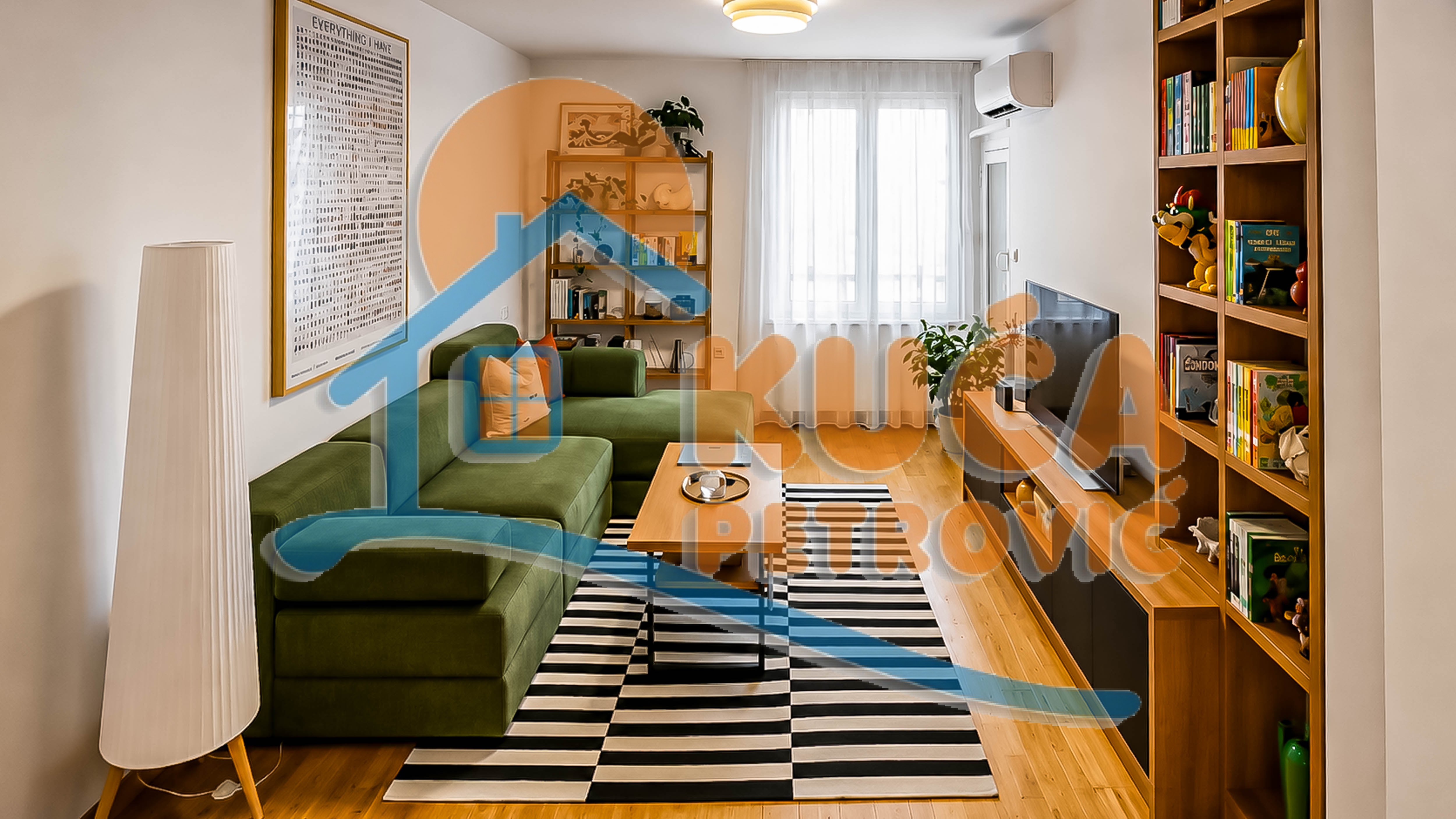 Odličsn stan, 62m2, II sprat, TA, namešten, Pantelej, sa garažom - Pantelej(Niš) - 62.31m² - 135.000€