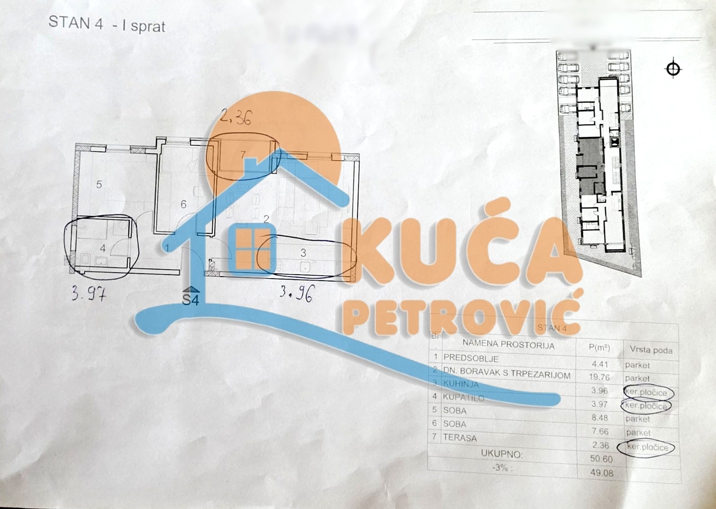Dvoiposoban stan Apelovac 50,6m², 1 sprat — slika 2