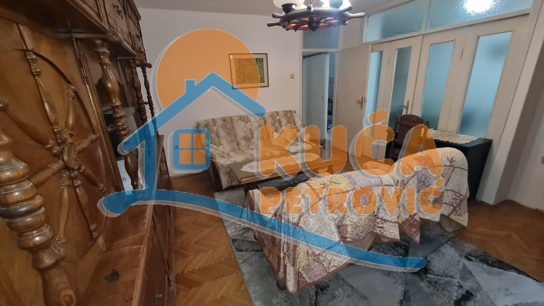 Izdaje se trosoban namešten stan u blizini Delta tržnog centra, 63m2, cg - Bulevar Nemanjića Zona 3 - 63.00m² - 360€
