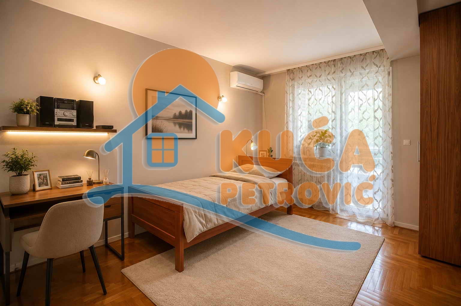 Trosoban stan Pravni fakultet 86m², 2 sprat — slika 12