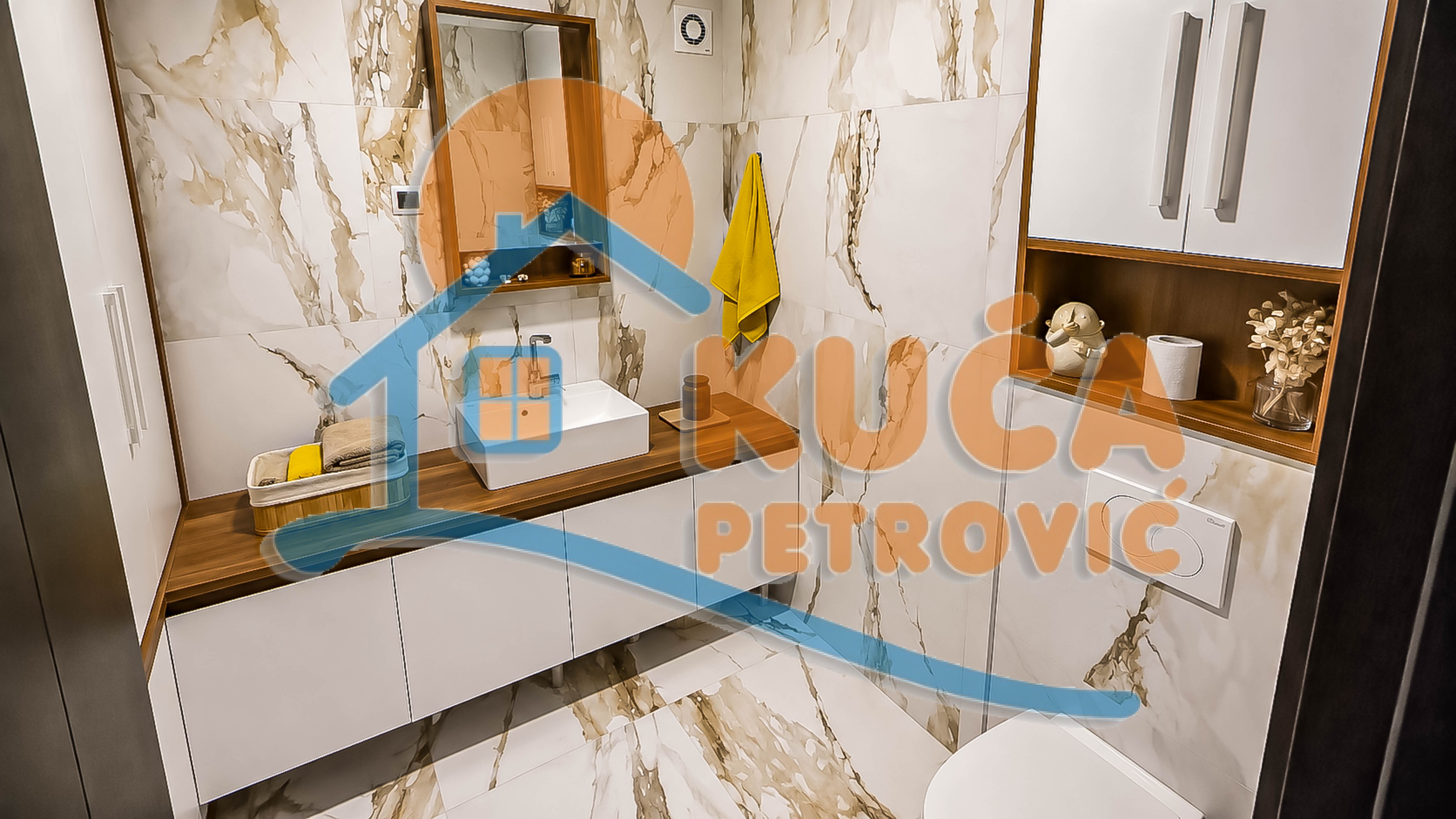 Trosoban stan Pantelej(Niš) 62,31m², 2 sprat — slika 14